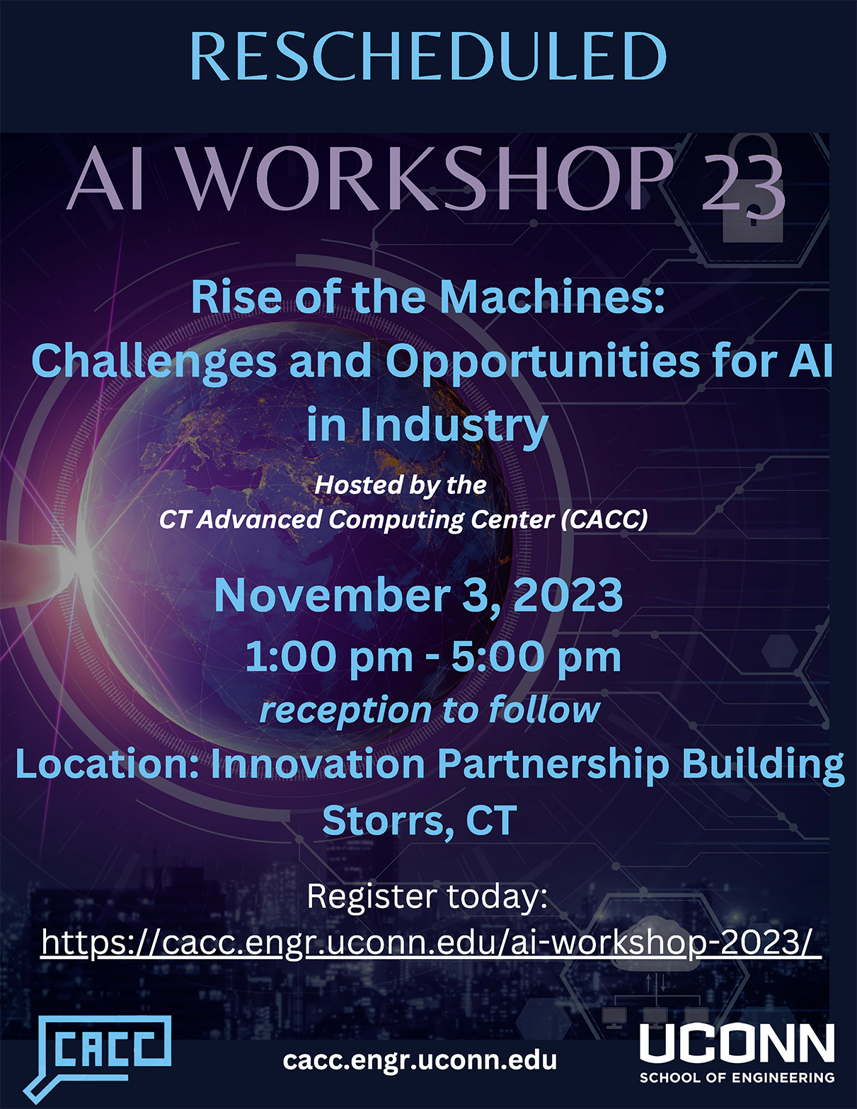 AI Workshop flyer