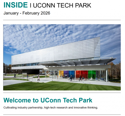 Tech Park newsletter cover